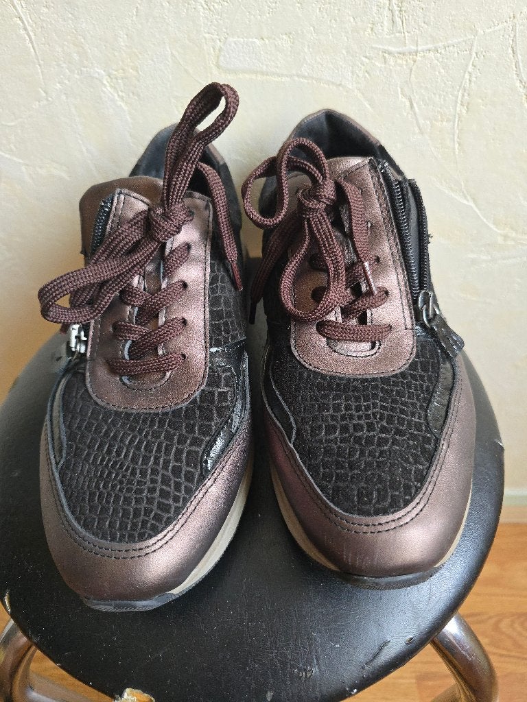 Dames schoenen maat 40, Feyn, Verzenden, Zwart, Sneakers of Gympen