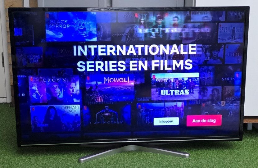 Telefunken 40 inch 101cm Smart TV DEFECT, Ophalen, Gebruikt