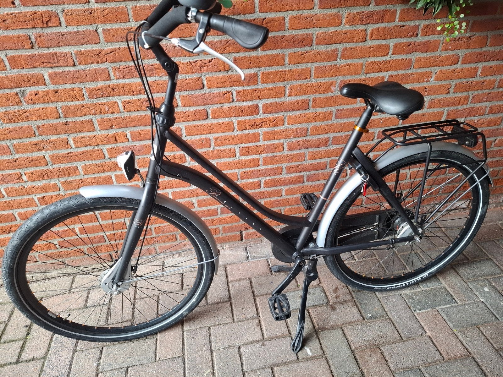 Moederfiets, Cortina. Nette staat!, Fietsen en Brommers, Gebruikt, 0 zitjes, Dubbele standaard, Ophalen