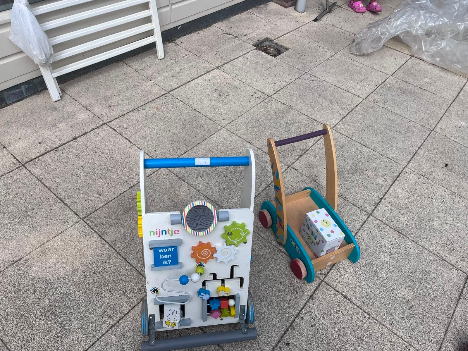 Twee loopwagens: Little Dutch en Nijntje (apart verkocht), Kinderen en Baby's, Speelgoed | Babyspeelgoed, Ophalen of Verzenden