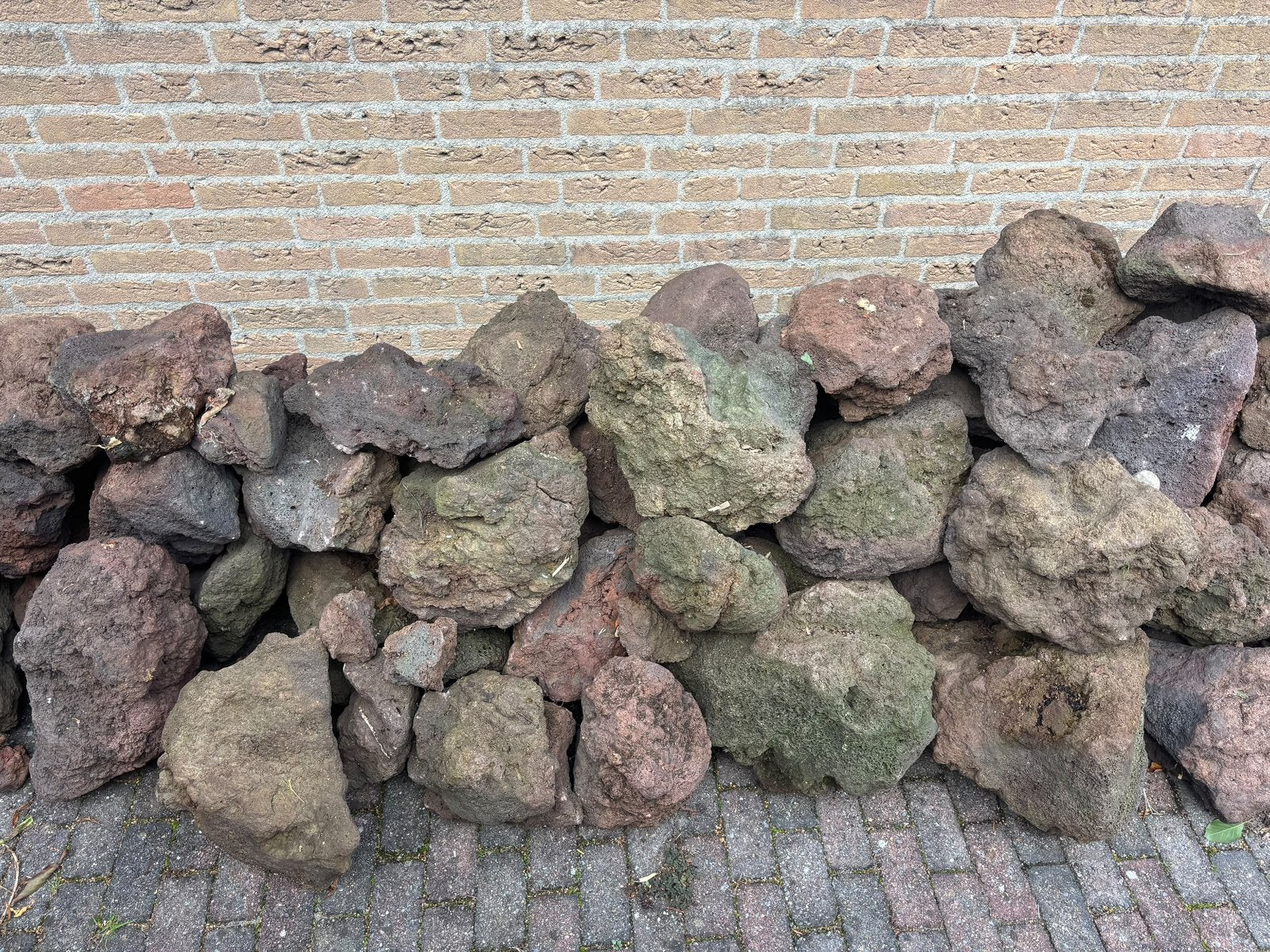 Lavasteen voor tuin of decoratie, Ophalen, Gebruikt, Kei, Lava