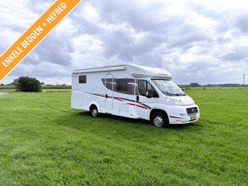 Sunlight T 67 | 2014 | 107000 KM | Euro5 | Lengte bedden, Caravans en Kamperen, Niet ingevuld, Elektrische ramen, Sunlight, Ringverwarming