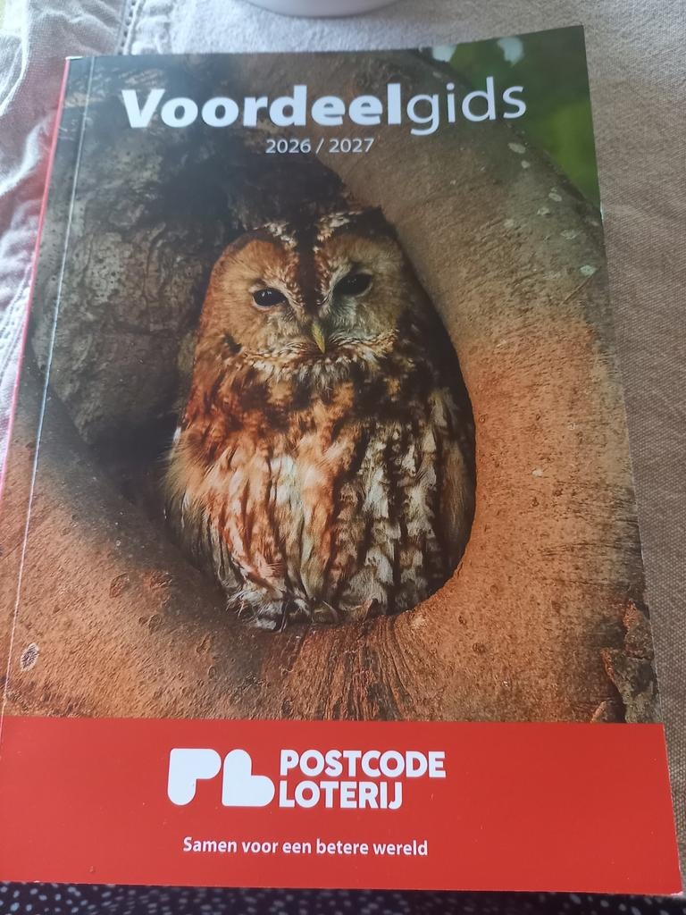 Postcode Loterij Voordeelgids 2026/2027, Boeken, Overige Boeken, Nieuw, Ophalen of Verzenden