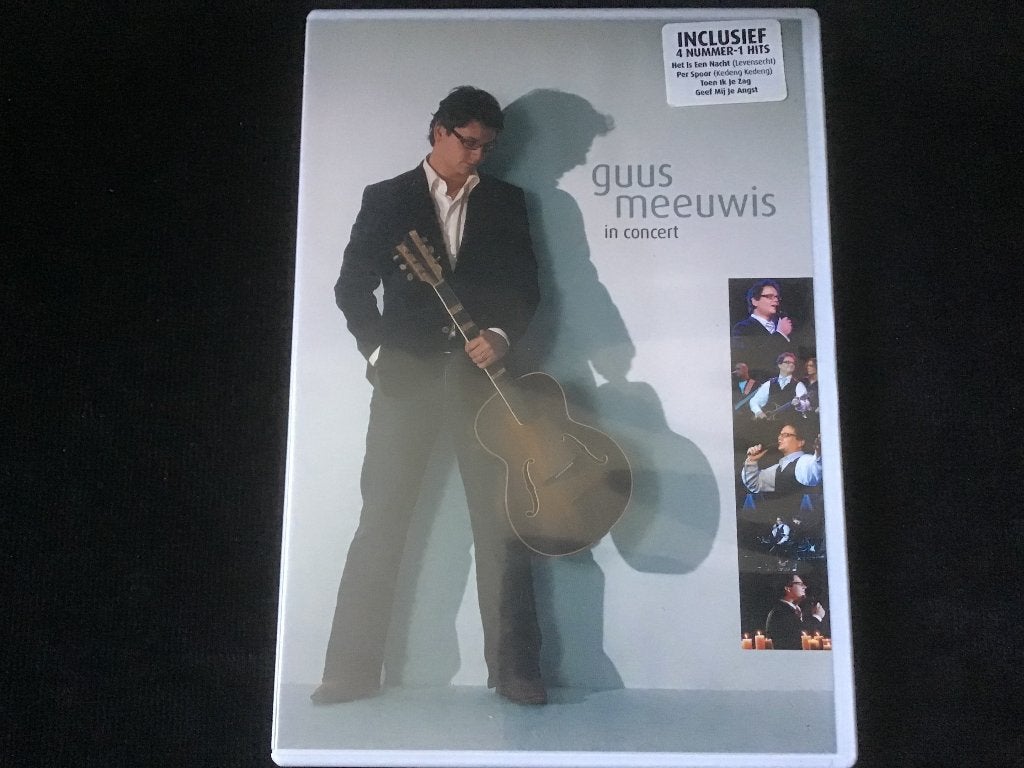 Guus Meeuwis in Concert dvd, Alle leeftijden, Ophalen of Verzenden, Zo goed als nieuw