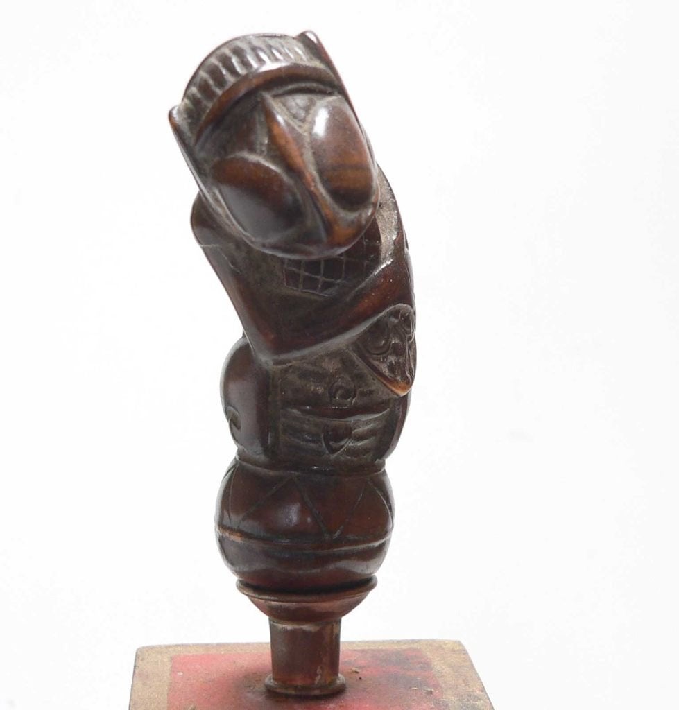 Keris greep uit Sumatra incl selut HJ3 Kris Indonesie kunst, Antiek en Kunst, Kunst | Niet-Westerse kunst, Ophalen of Verzenden