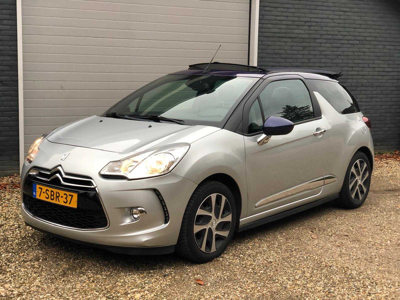 2013 Citroen DS3 Cabrio Personenauto, Euro 5, 1199 cc, 82 pk, Origineel Nederlands