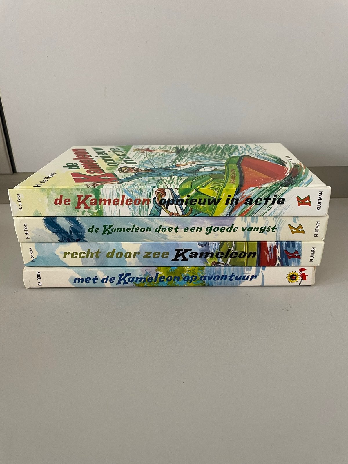 Boeken van de Kameleon - 4 delen, Ophalen, Gelezen, Fictie algemeen