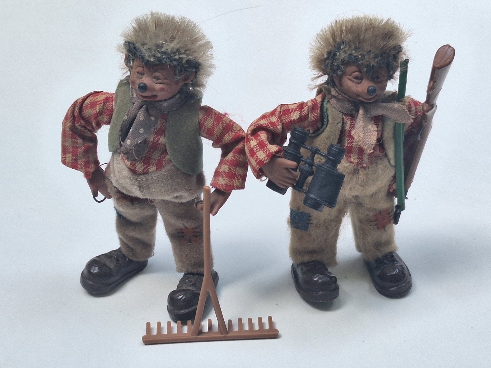 2x Peter, vintage speelgoed, Steiff, Ophalen of Verzenden