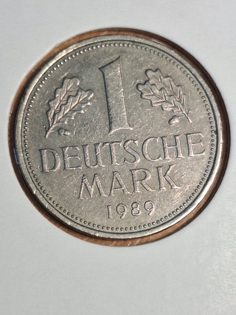 DUITSLAND 1 mark 1989 D (#50), Ophalen of Verzenden, Duitsland, Losse munt