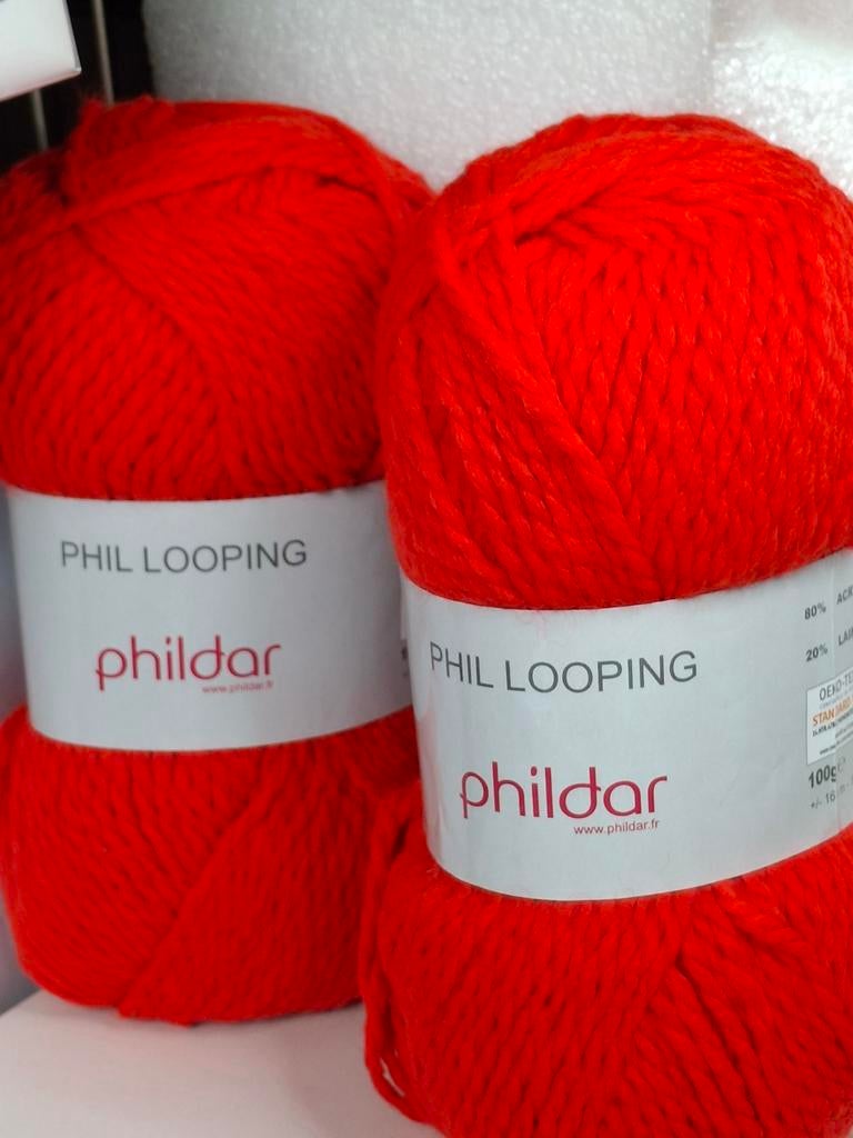 Phildar Phil Looping wol, Hobby en Vrije tijd, Breien en Haken, Ophalen of Verzenden