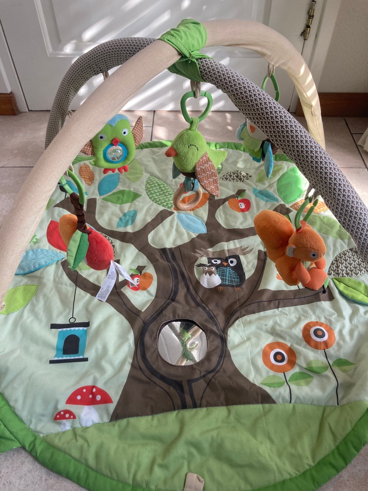 Speelkleed met bosfiguren, Ophalen, Gebruikt