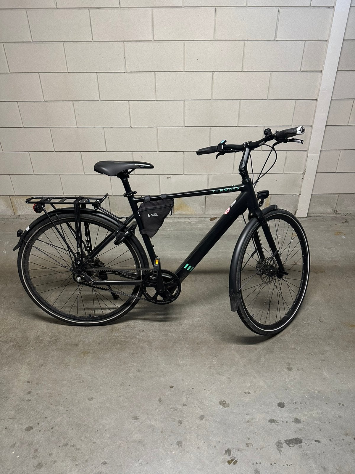 Tenways CGO600 | Maat L | 1000km | Bagagedrager, Zo goed als nieuw, 51 tot 55 cm, 50 km per accu of meer, Ophalen