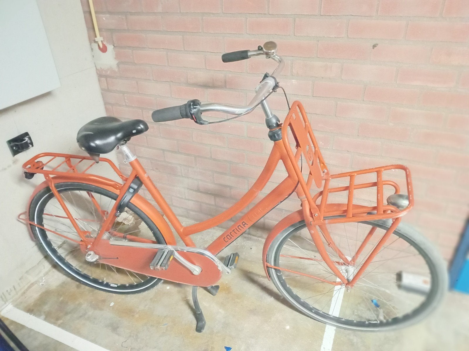 cortina u4 transportfiets 28 Inch 3 versnellingen, 50 tot 53 cm, Ophalen, Zo goed als nieuw, Versnellingen