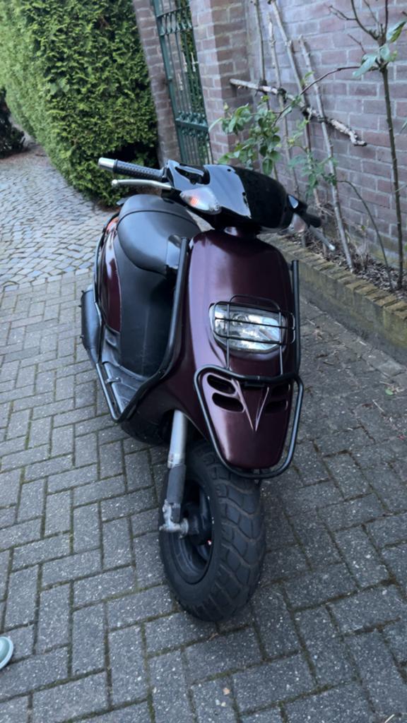 Piaggio Typhoon valbeugel set + mandje en spoiler, Ophalen of Verzenden, Gebruikt, Overige typen, Piaggio