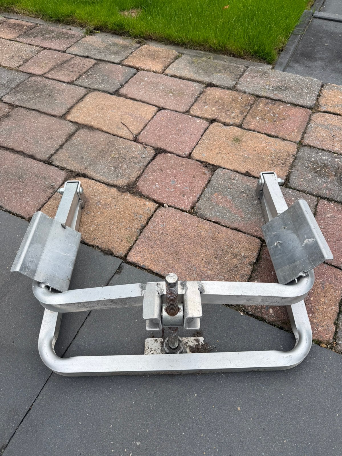 Caravan leveller, Ophalen, Gebruikt