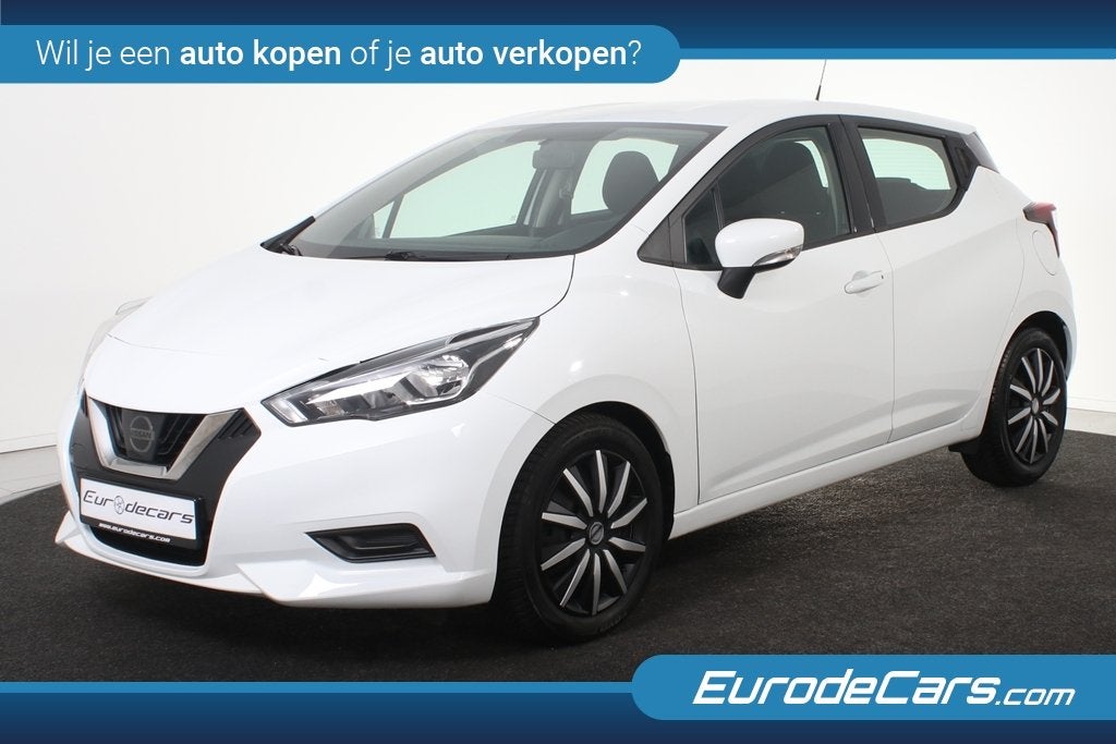 Nissan Micra 0.9 IG-T Visia+ *1ste Eigenaar*Airco*Carplay*Cr, Auto's, Nissan, Voorwielaandrijving, 898 cc, Stof, Gebruikt