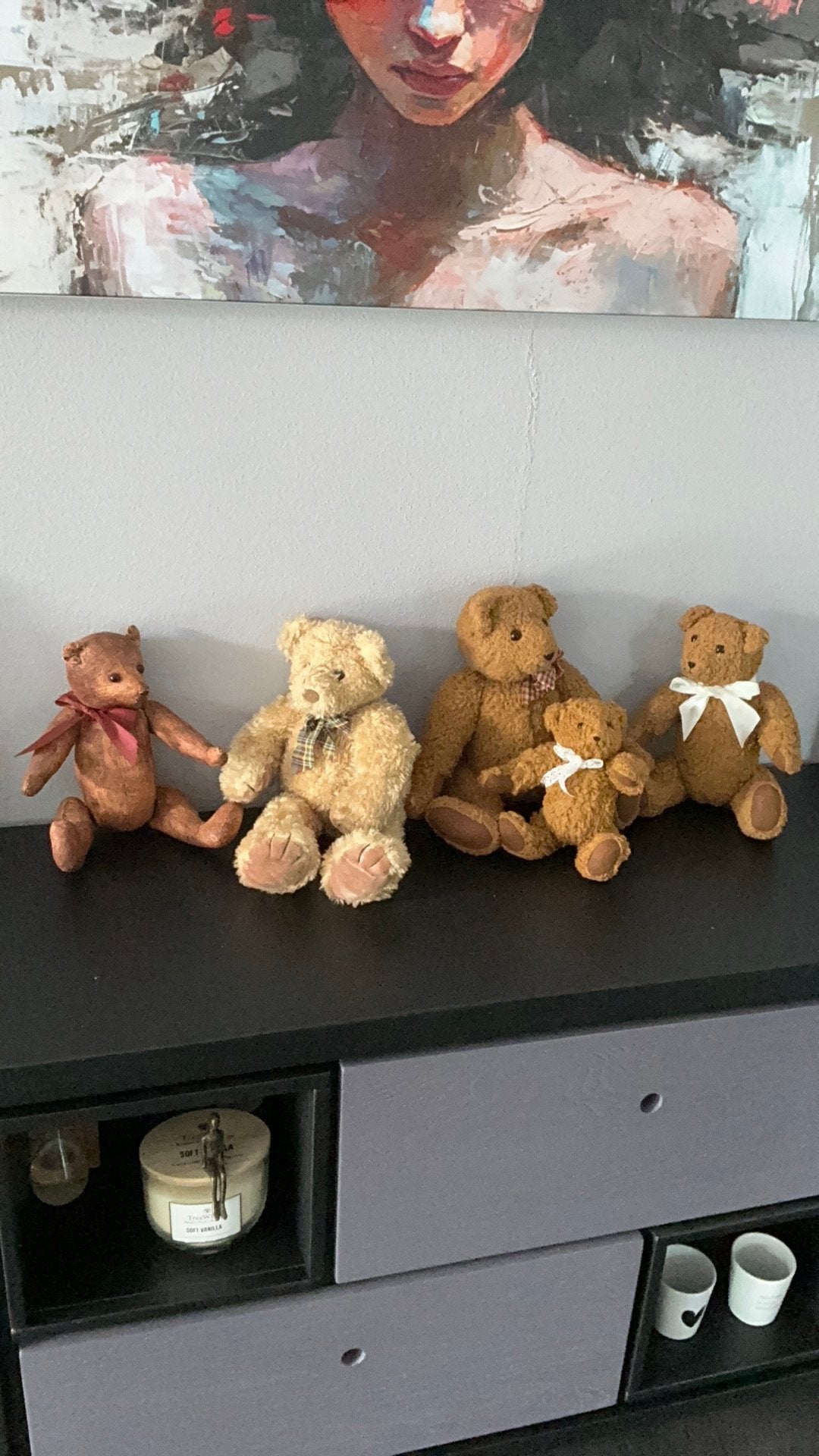 Beren, Verzamelen, Beren en Cherished Teddies, Ophalen of Verzenden, Zo goed als nieuw, Stoffen beer, Overige merken