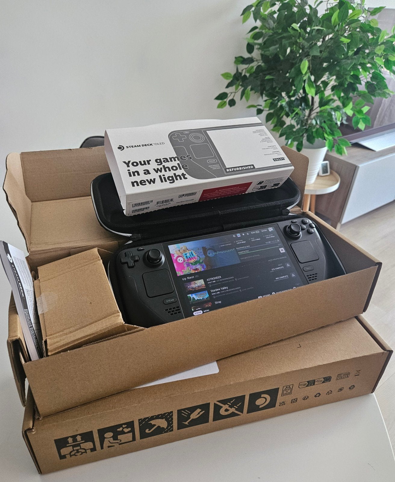 Steam Deck LCD 64GB Refurb. – Gloednieuw & Geseald, Spelcomputers en Games, Spelcomputers | Overige, Ophalen of Verzenden, Nieuw