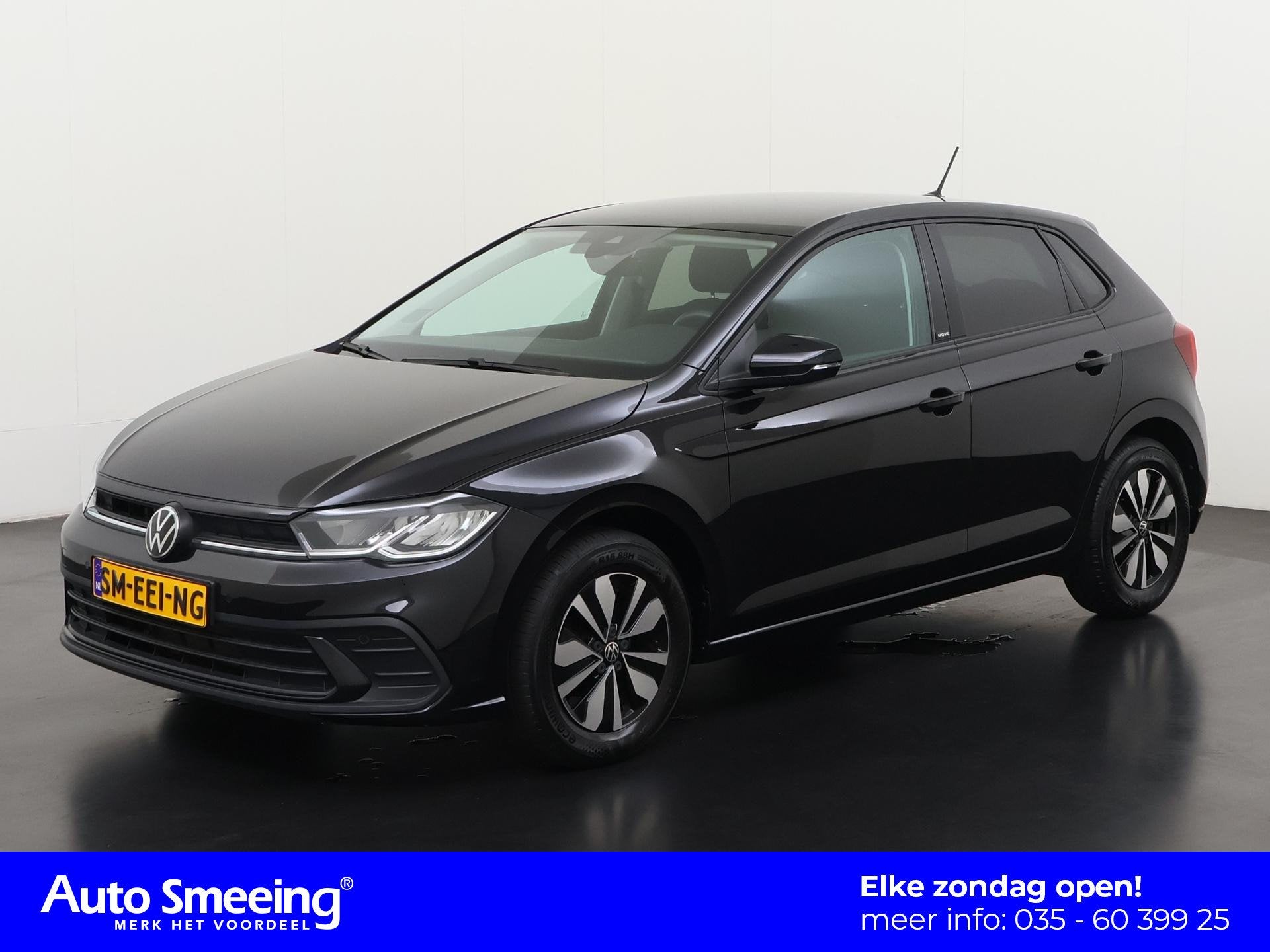Volkswagen Polo 1.0 TSI Move DSG | Stoelverwarming | App Con, Stof, Gebruikt, Euro 6, 95 pk