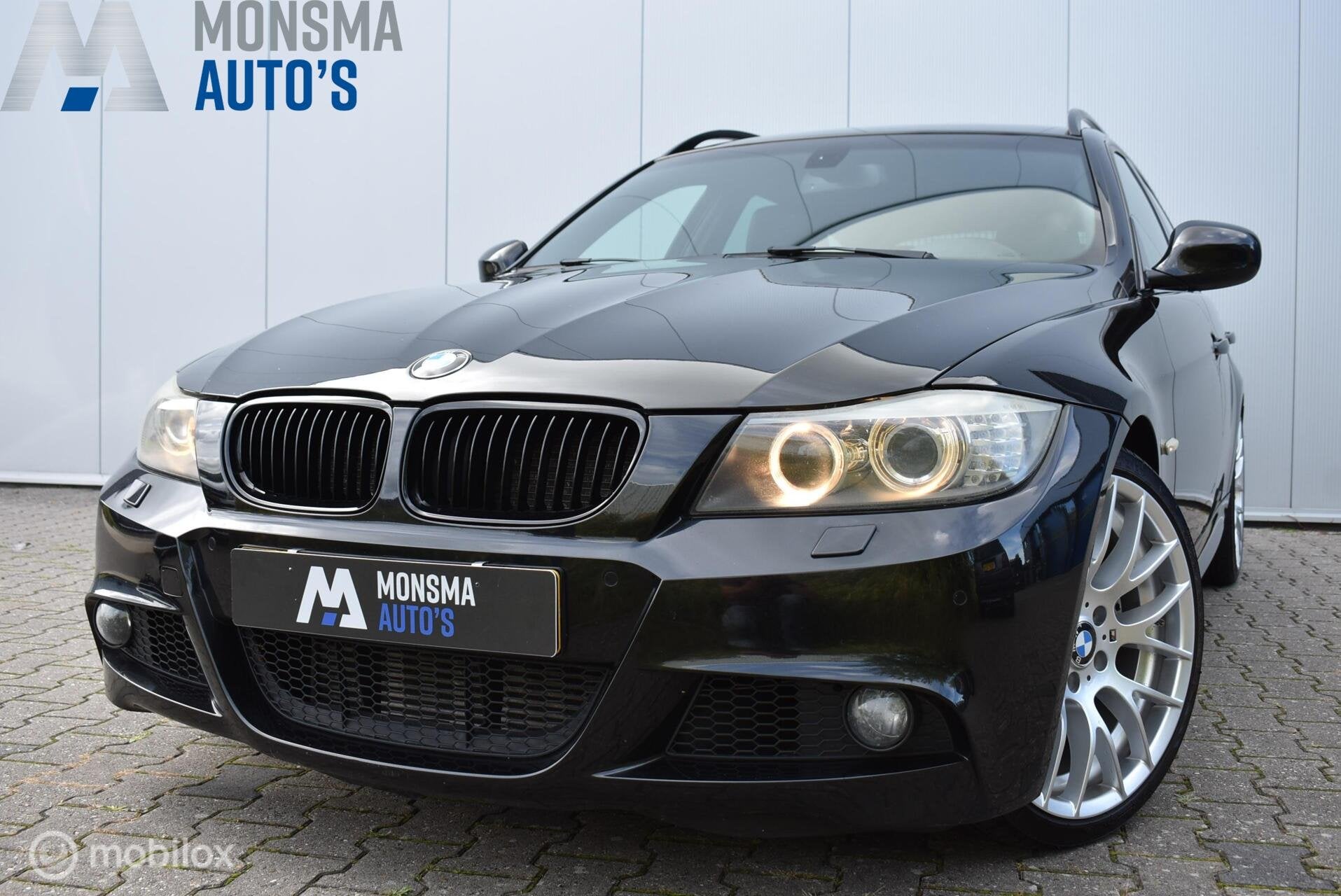BMW 335i Touring M-Sport Clima Cruise Leder H/K 19" CSL Elek, Automaat, Achterwielaandrijving, Gebruikt, Zwart