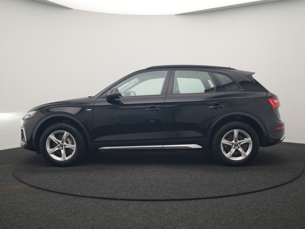 Audi Q5 50 TFSI e quattro S Line PHEV 300pk Dealer O.H | Tre, Automaat, Gebruikt, Zwart, 4 cilinders