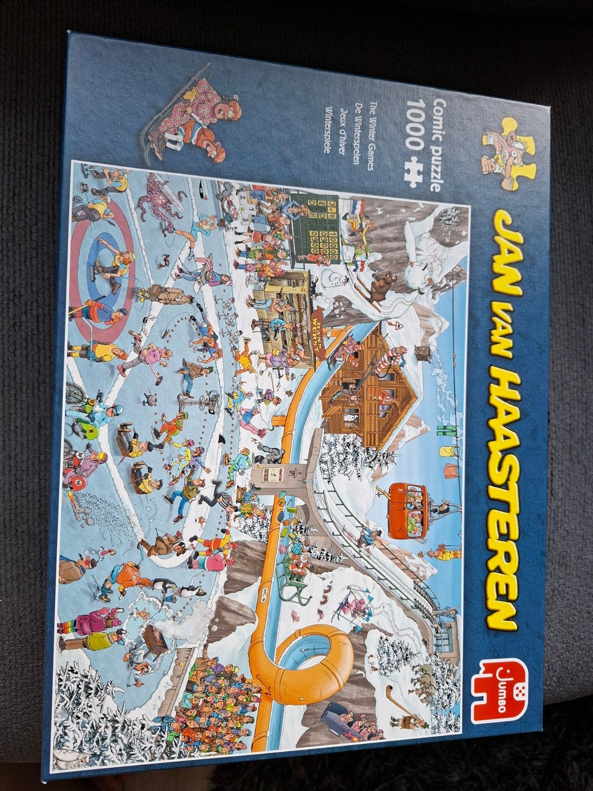 Jan van Haasteren puzzels - 1000 en 500 stukjes, Ophalen of Verzenden, 500 t/m 1500 stukjes, Zo goed als nieuw, Legpuzzel