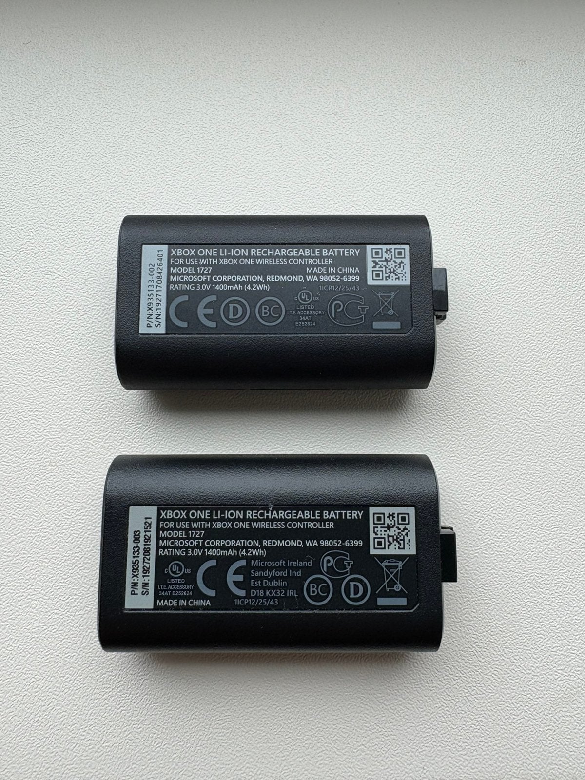 xbox batterij pack x 2, Ophalen of Verzenden, Zo goed als nieuw
