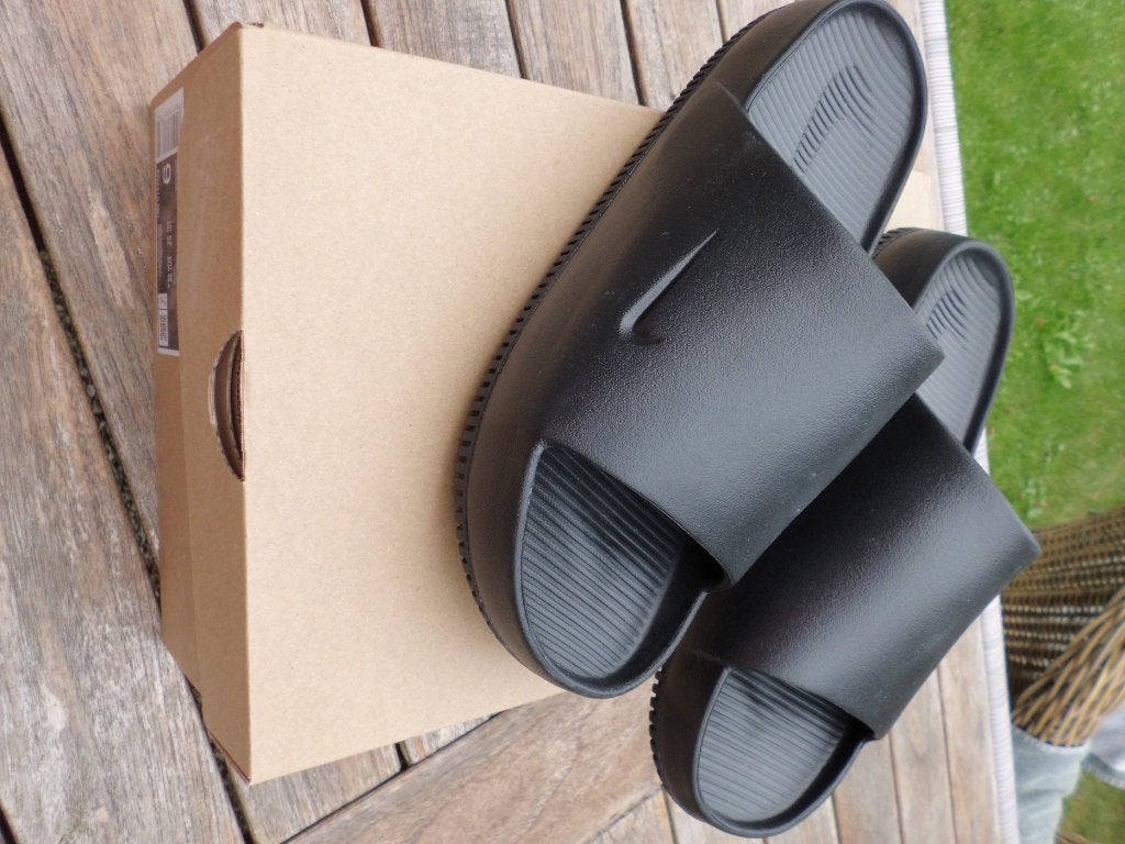 Nieuwe zwarte flip flop slippers van Nike in mt 40.5, Slippers, Verzenden, Zwart, Nike