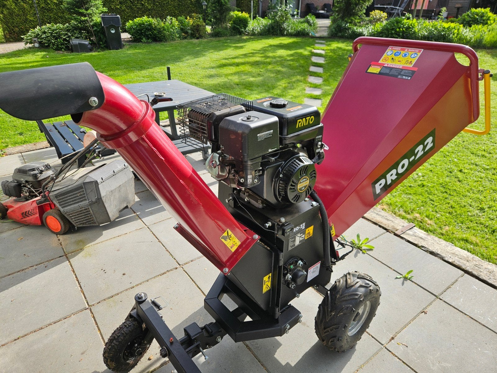 Zware Benzine Hakselaar PRO-22 S8 - Krachtig en Efficiënt, Ophalen, Zo goed als nieuw, Benzine, PRO-22