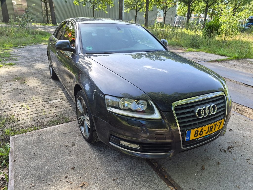 Audi A6 2.0 TFSI Sedan | Leder | 18” Velgen | 2009, Auto's, Beige, 4 cilinders, 1984 cc, Origineel Nederlands