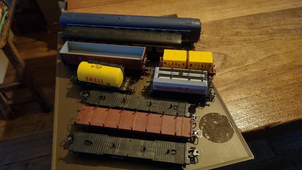 Diverse modelspoorwagons en rijtuigen, Ophalen of Verzenden, Gebruikt, Gelijkstroom, Wagon
