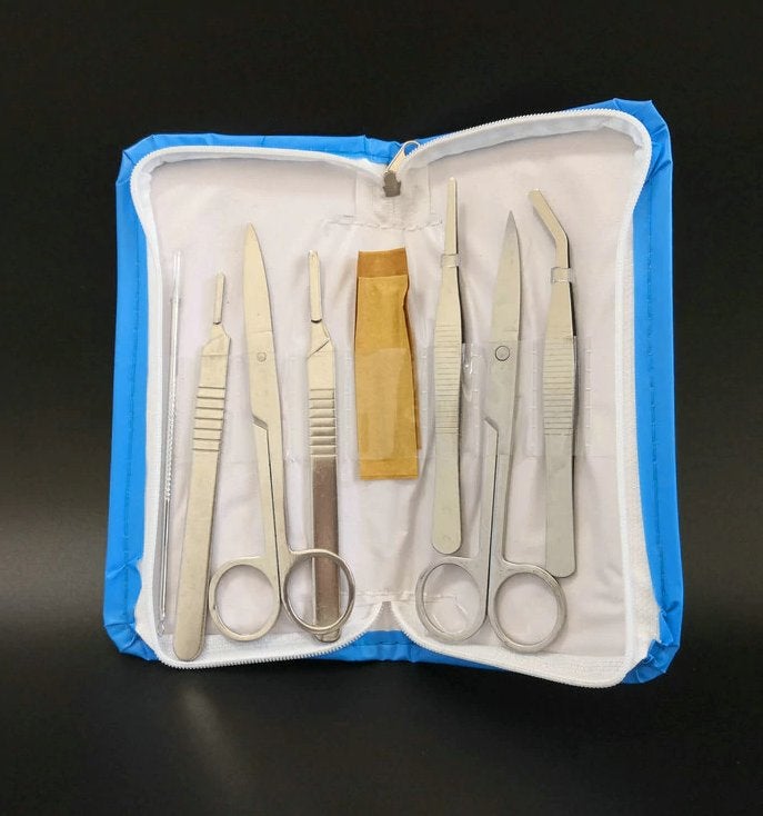 Scalpel Set / Ontleden Biologie Natuurkunde Mes Scalpel Set, Verzenden, Nieuw