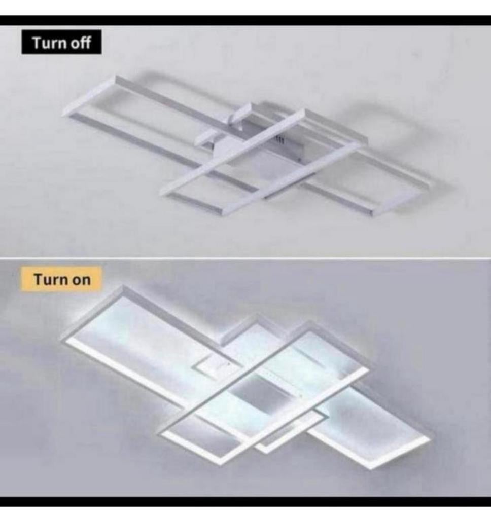 Plafondlamp verstelbaar LED-set white wit luxe plafond-lamp, Nieuw, Ophalen of Verzenden, H, H