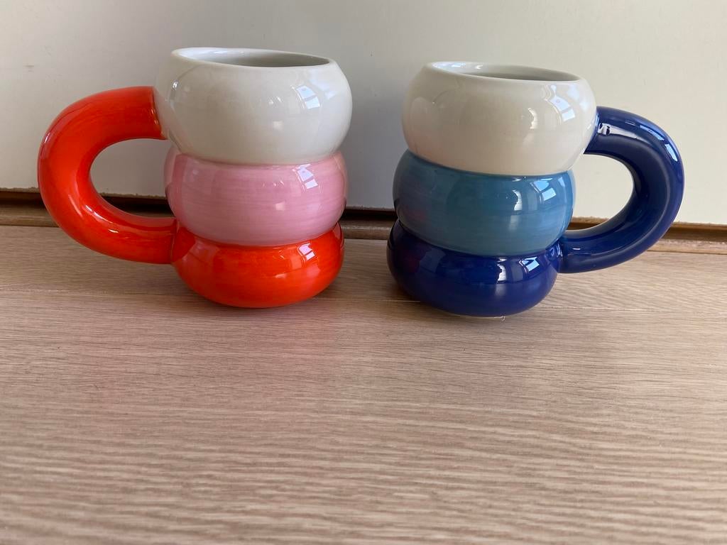 Que Rico Mokken, Ophalen of Verzenden, Zo goed als nieuw, Overige stijlen, Kop(pen) en/of Schotel(s)