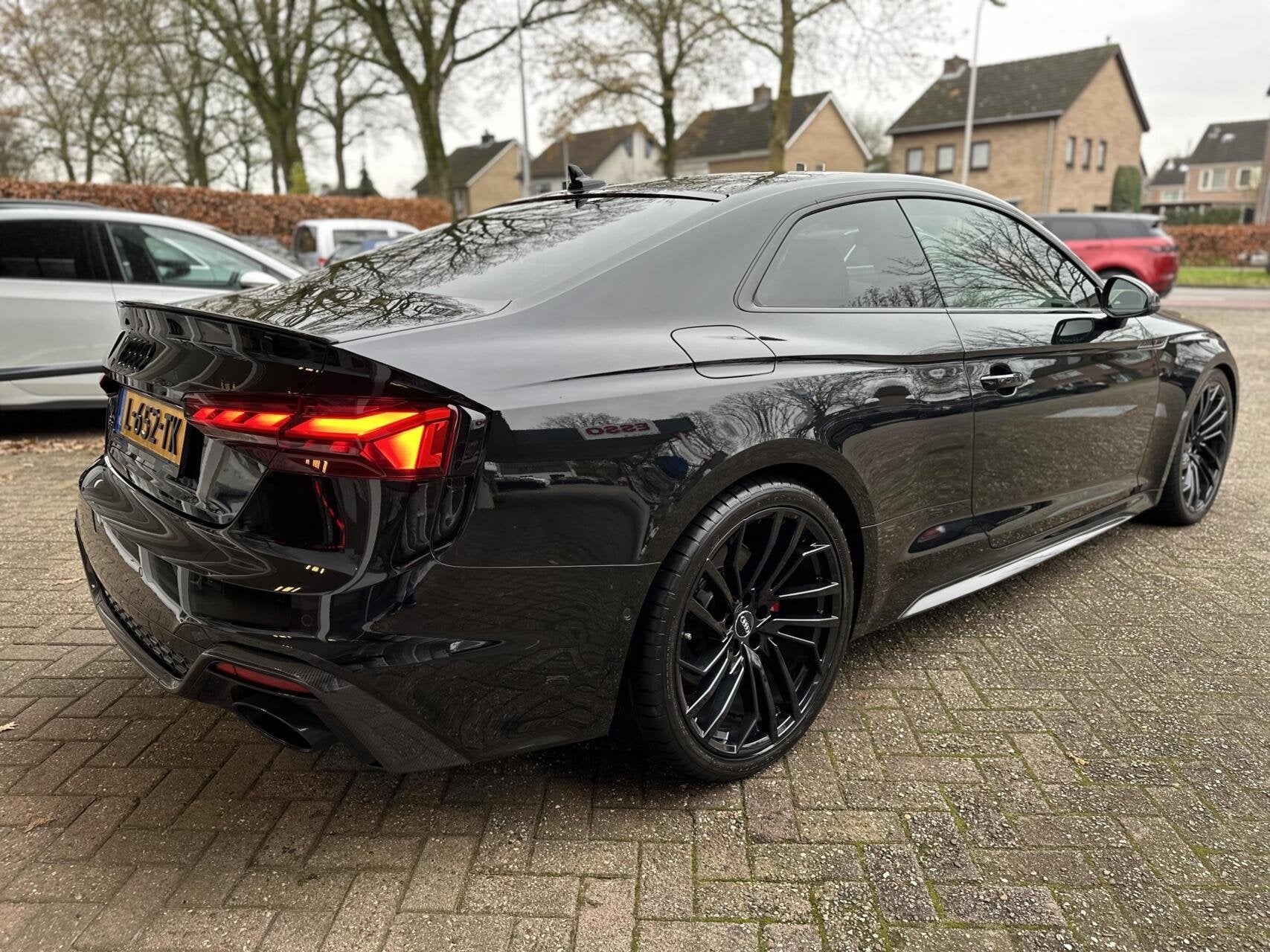 Audi RS 5 2.9 TFSI RS 5 Quattro Full Carbon, Leer, Keramisch, Auto's, Audi, Gebruikt, Euro 6, Met garantie (alle), 4 stoelen