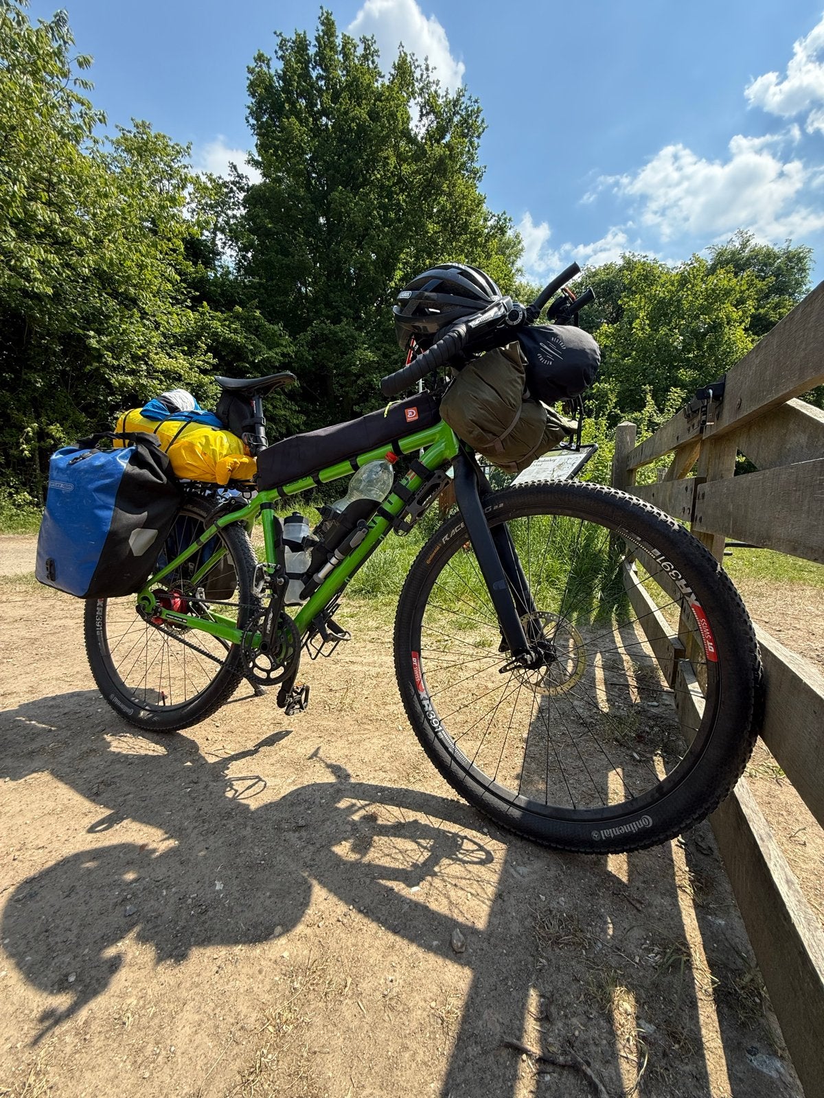 Santos Cross Lite L - Gravelbike / Reisfiets - Fern Green, Fietsen en Brommers, Overige merken, 28 inch, Gebruikt, 10 tot 15 versnellingen