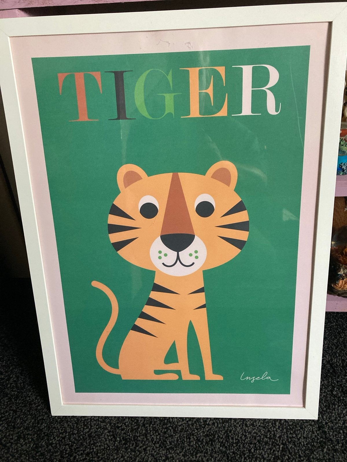 IKEA NATTJJA Kinderkamer Prints (2 stuks), Ophalen, Gebruikt, Oorspronkelijke maker, Print