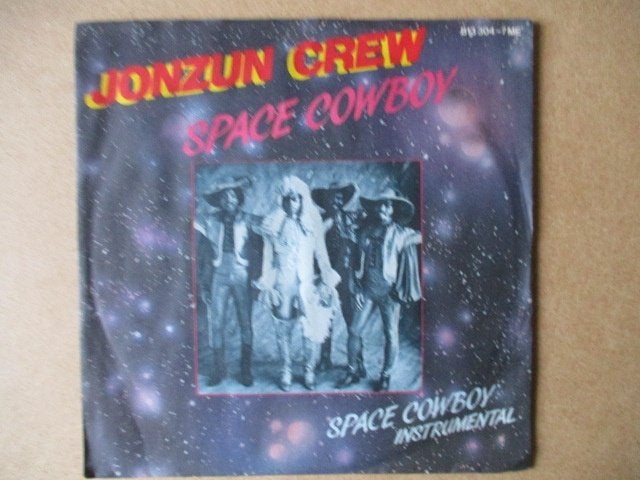 s2802 jonzun crew - space cowboy, Ophalen, Gebruikt, 7 inch