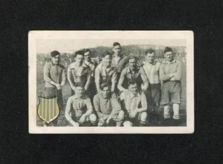 Voetbalplaatje Zandvoort 2e Klasse 1930/1931 (301)., Ophalen of Verzenden, Zo goed als nieuw