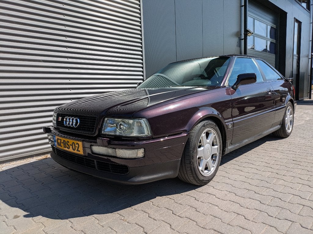Audi S2 Coupe 2.2 Quattro 169KW 4WD E2 1993 Rood, Auto's, Audi, 230 pk, Zwart, Bedrijf, Handgeschakeld