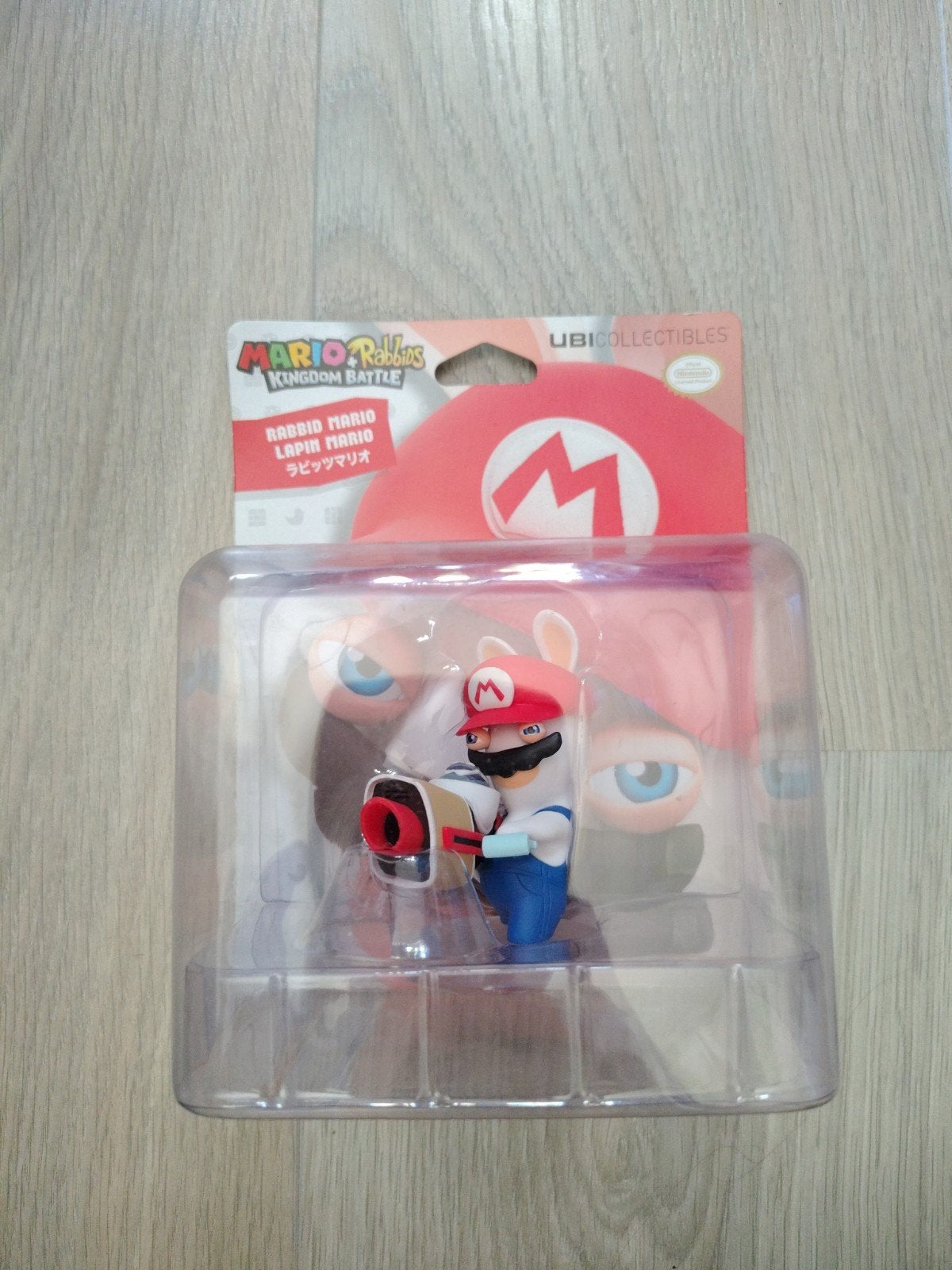 Rabbid Mario Figuur - Mario + Rabbids Kingdom Battle, Ophalen of Verzenden, Nieuw