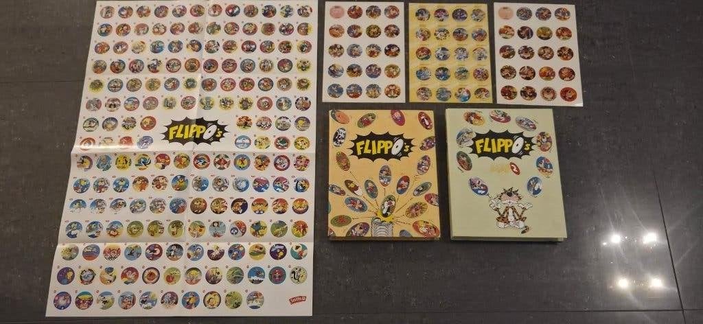 Complete Flippo Verzameling Map 1 & Map 2 met poster, Verzamelen, Ophalen of Verzenden, Cheetos 24 Game, Verzameling, Met verzamelmap(pen)