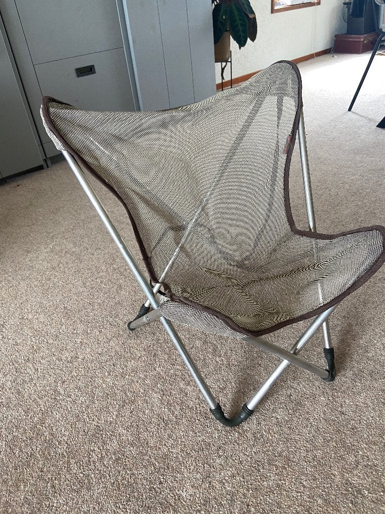 Lafuma, vlinderstoel mini, kinderstoel, Verzenden, Zo goed als nieuw, Campingstoel