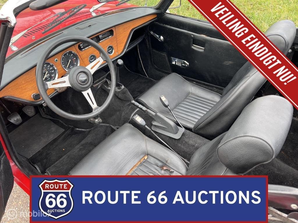 Triumph Spitfire Mk 4 | 1972 | Route 66 Auctions, Overige carrosserieën, Triumph, Zwart, Bedrijf