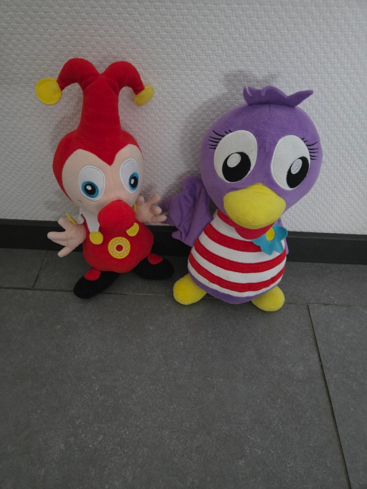 Jokie en Jet knuffels van de Efteling, Ophalen, Gebruikt, Overige merken, Overige typen