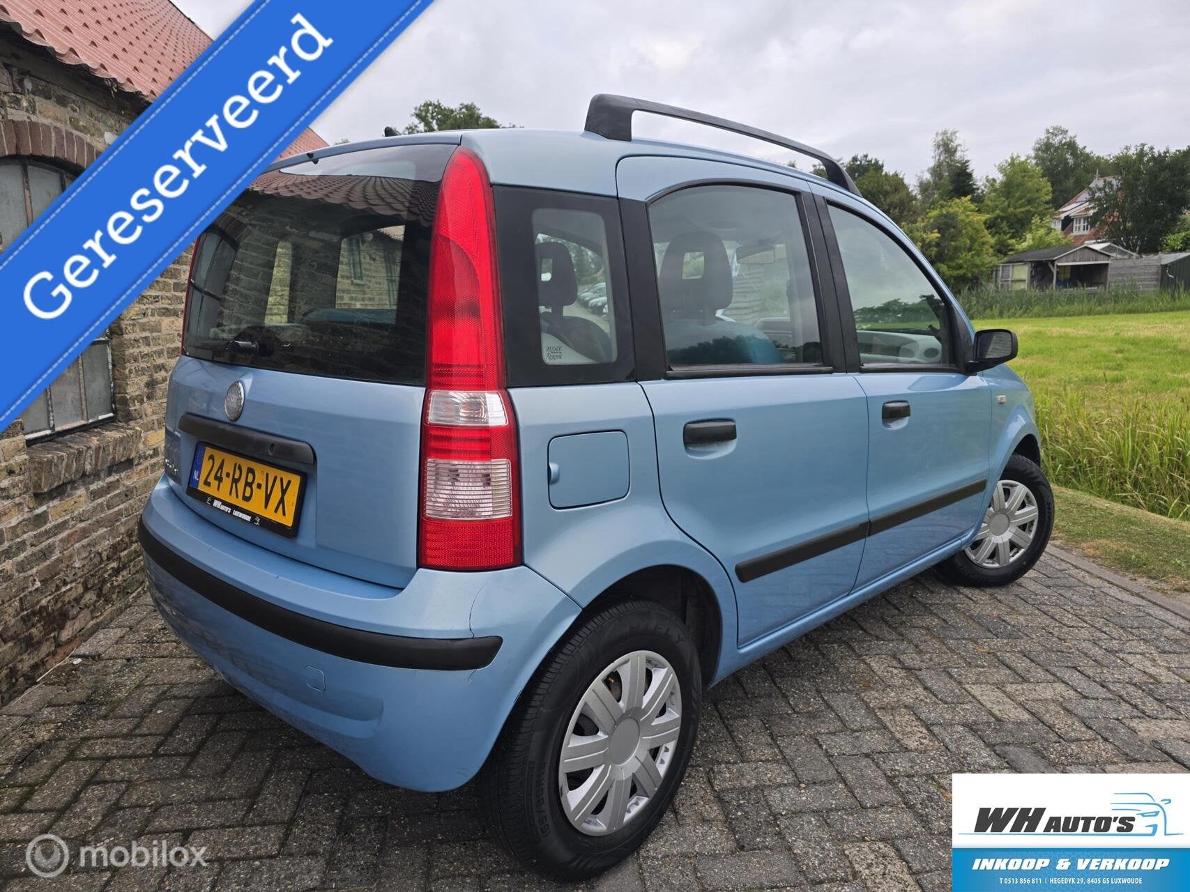 Fiat Panda 1.2 Dynamic Airco!, Auto's, Voorwielaandrijving, Elektrische ramen, Gebruikt, Origineel Nederlands