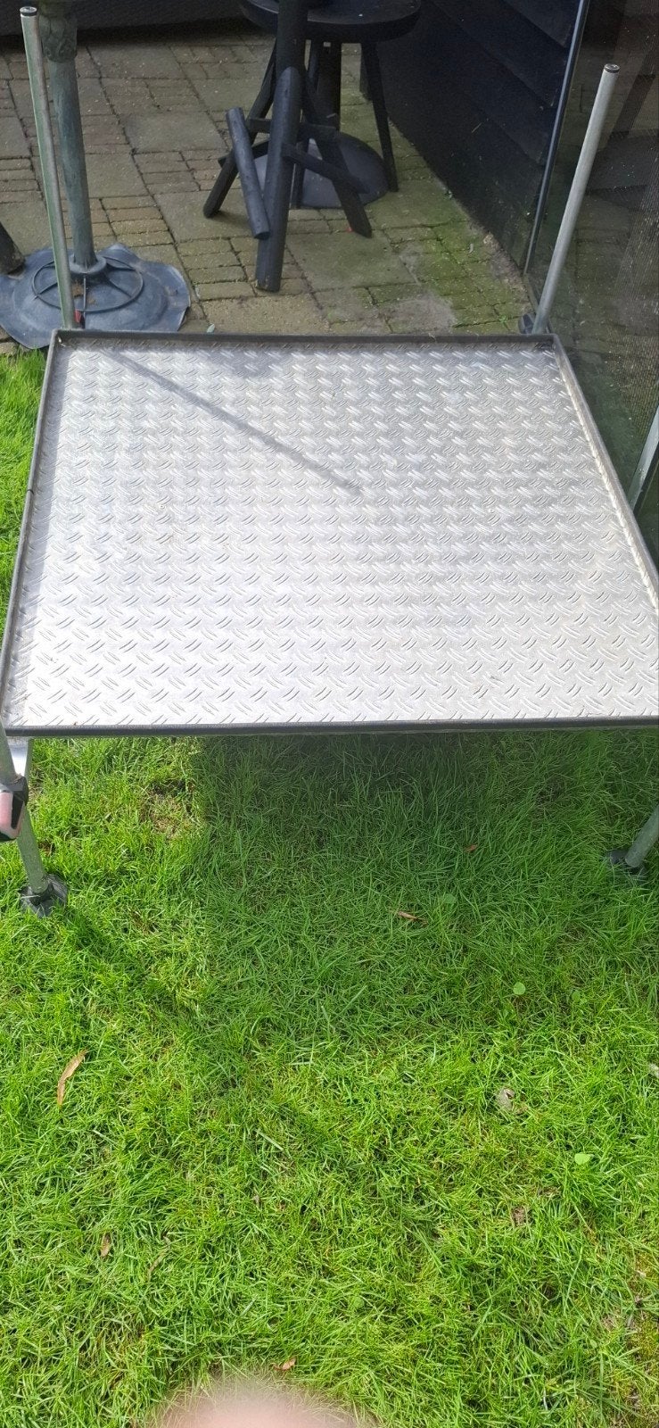 Mooie visplateau 1x1 meter, Ophalen of Verzenden, Gebruikt