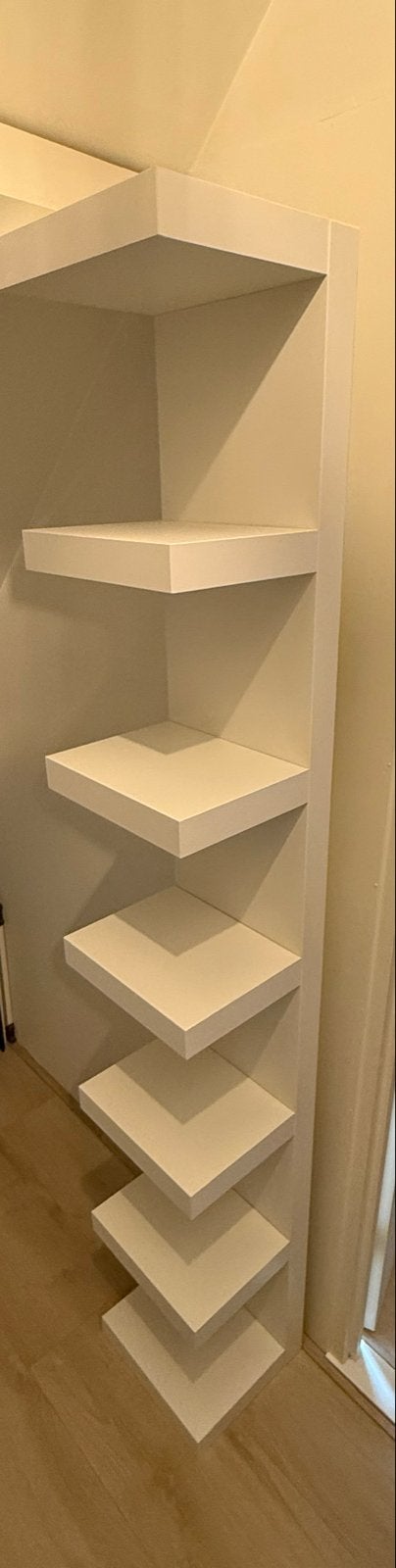 IKEA Wandreck LACK, Ophalen, Met plank(en), Minder dan 50 cm, Gebruikt