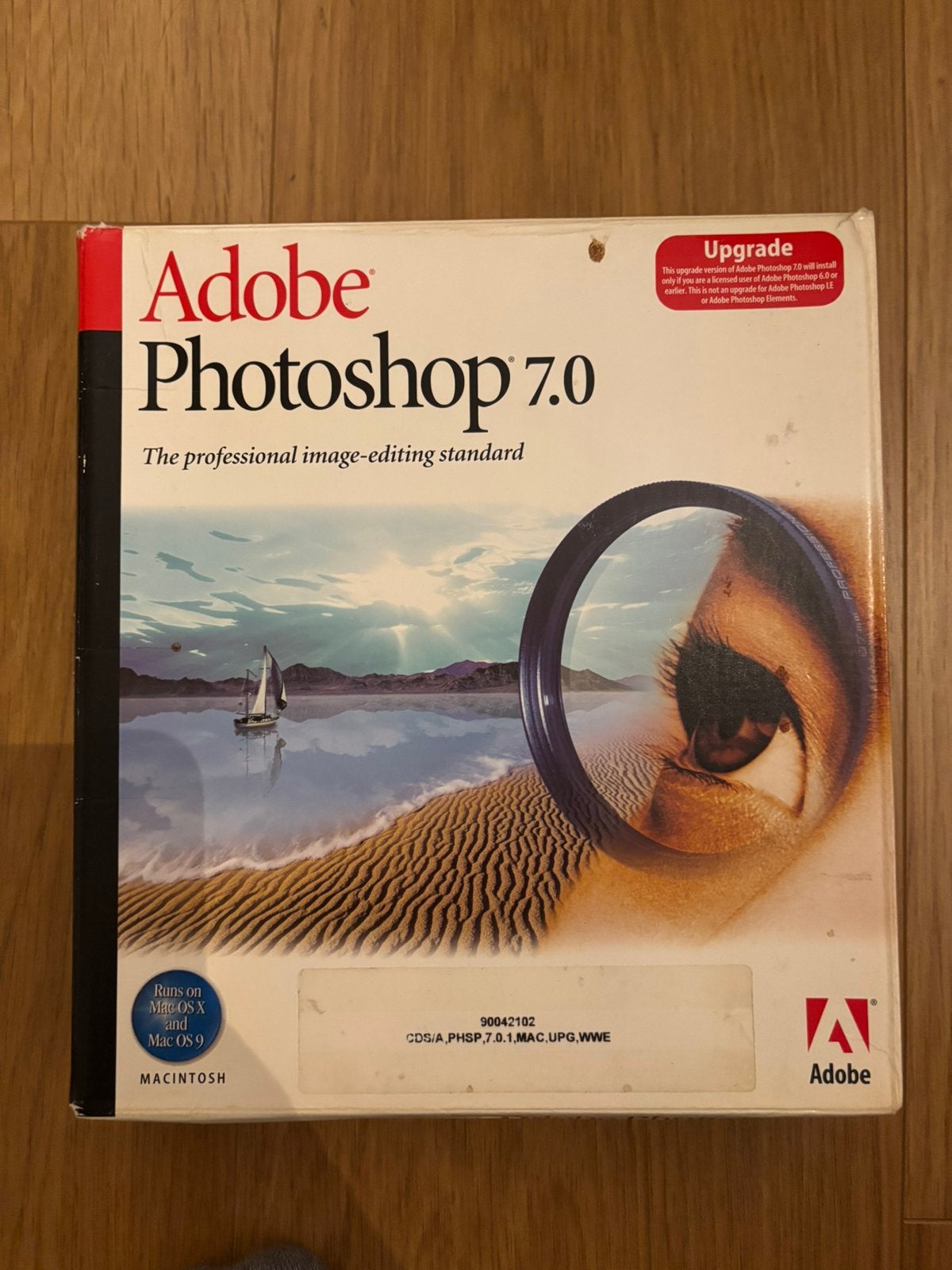 Adobe Photoshop 7.0 Upgrade - Big Box voor Macintosh, Ophalen of Verzenden, Gebruikt