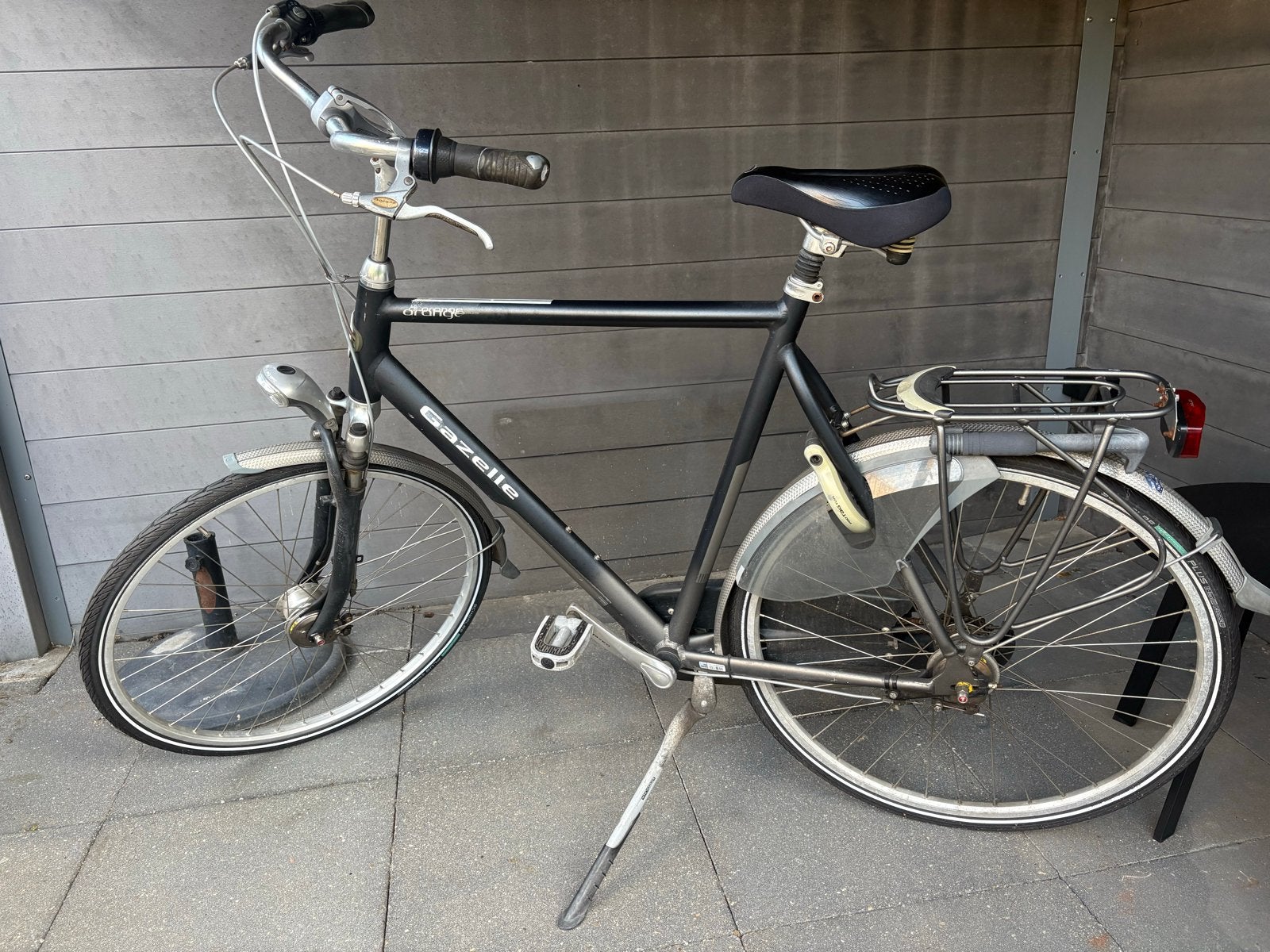 Gazelle Orange C7 herenfiets  - Gebruikt, Ophalen, Gebruikt, Velgrem, Versnellingen